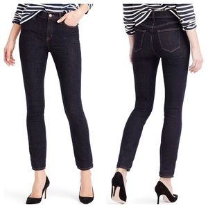 J. Crew Lookout High Rise Skinny Jeans Resin Wash